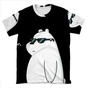 Ice Bear, Coolest Bear AOP T-shirt Tee
