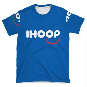 Ihoop Blue Phone AOP T-shirt Tee