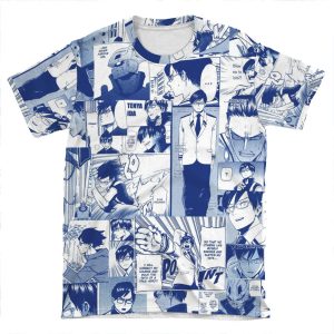 Iida Tenya Collage Shirt AOP T-shirt Tee