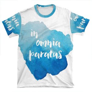 In Omnia Paratus - Ready For Anything AOP T-shirt Tee