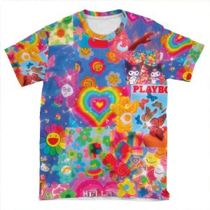 Indie Collage AOP T-shirt Tee