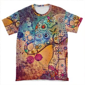Indie Elephant AOP T-shirt Tee