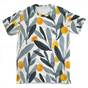 Indigo Mustard AOP T-shirt Tee