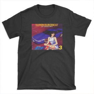 Initial D Mako Super Eurobeat Anime T-shirt Tee