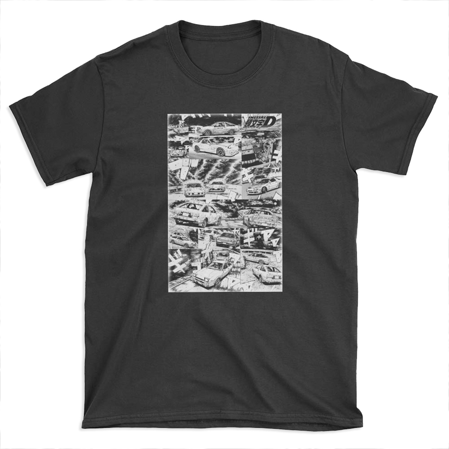 Initial D Manga T-shirt Tee
