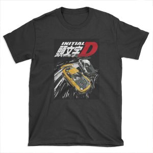 Initial D - Mountain Drift Racing Tandem AE86 vs FD rx-7 T-shirt Tee