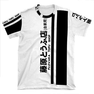 Initial D Tofu Delivery AOP T-shirt Tee