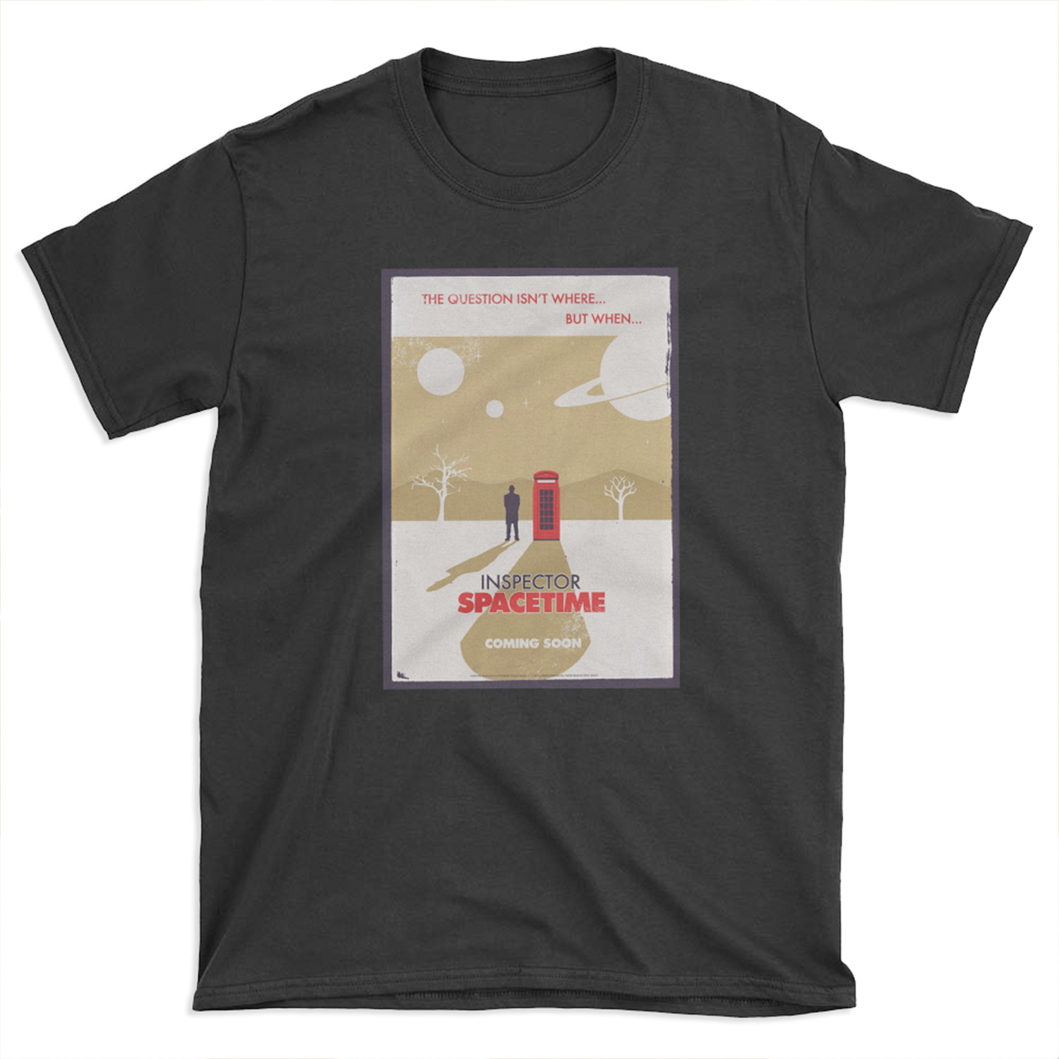 Inspector Spacetime T-shirt Tee