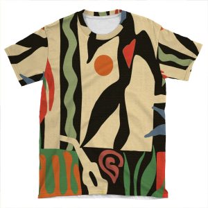 Inspired By Matisse (Vintage) AOP T-shirt Tee