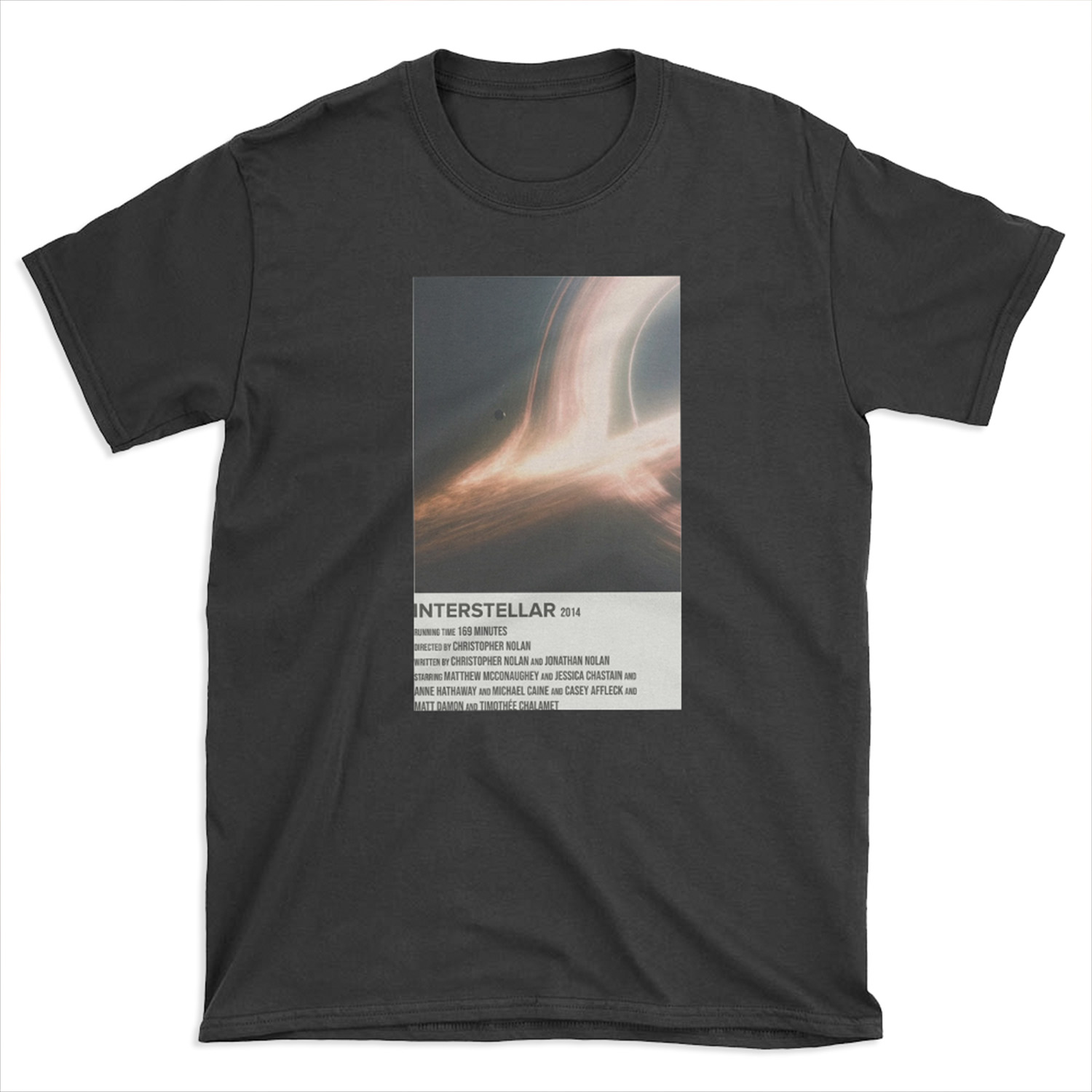 interstellar (2014) T-shirt Tee
