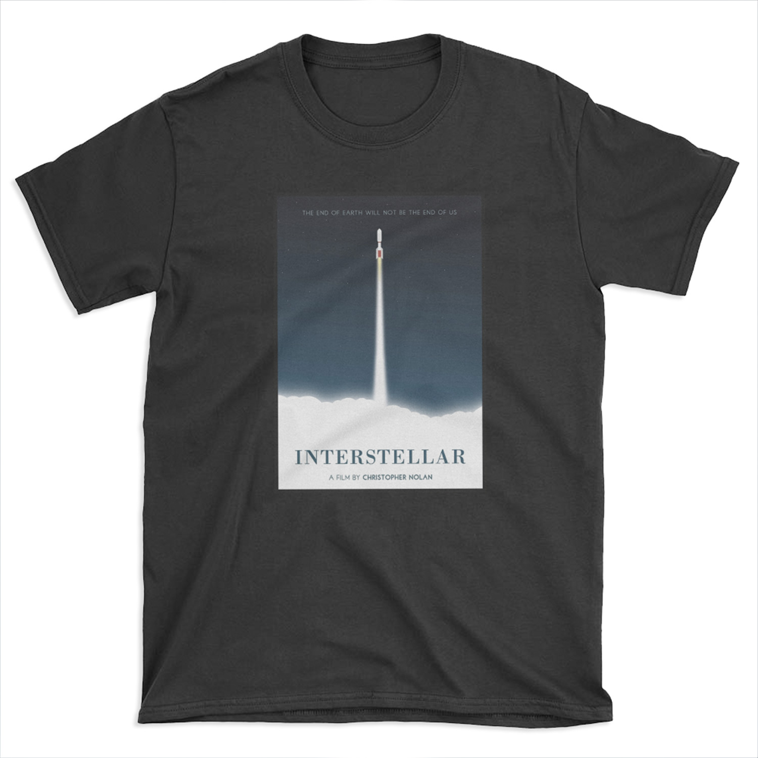 Interstellar film poster T-shirt Tee