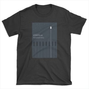 Interstellar Tribute - Minimalist Space Design T-shirt Tee