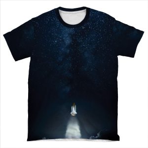 Into Space AOP T-shirt Tee