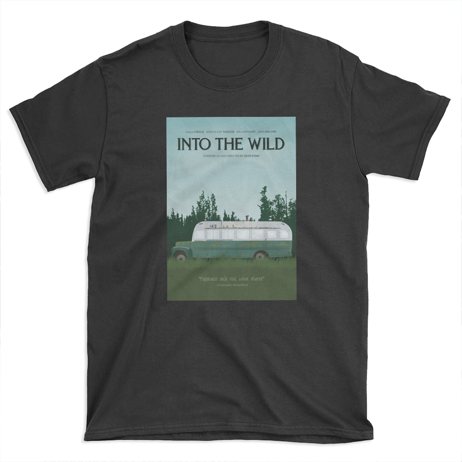 Into The Wild - Magic Bus T-shirt Tee