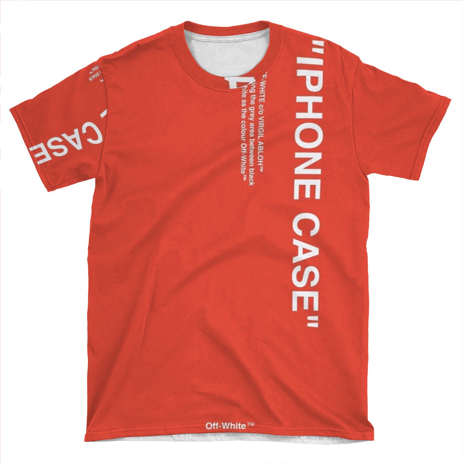 Iphone Red AOP T-shirt Tee