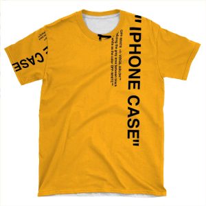 Iphone Yellow AOP T-shirt Tee