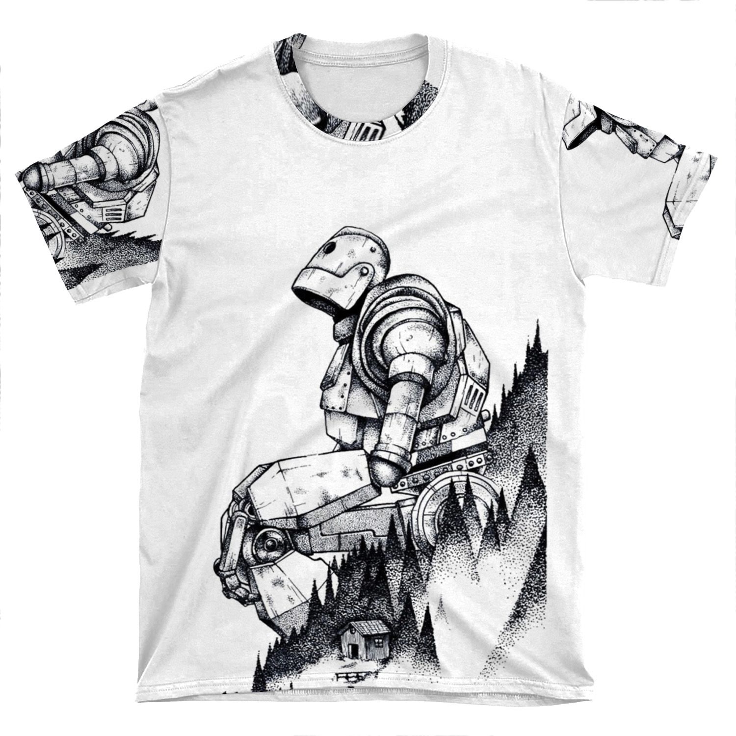 Iron Giant AOP T-shirt Tee