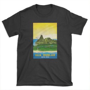 Isla Nublar - Retro Jurassic Park Travel T-shirt Tee