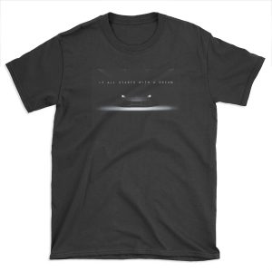 It All Starts With A Dream Lamborghini T-shirt Tee