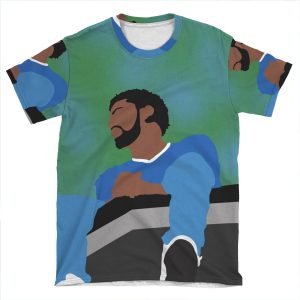 J. Cole Minimalist Album Cover AOP T-shirt Tee