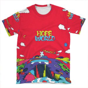 J-Hope Hope World Album Art AOP T-shirt Tee