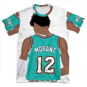 Ja Morant 12 AOP T-shirt Tee
