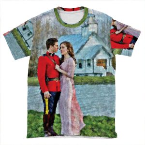 Jack And Elizabeth AOP T-shirt Tee