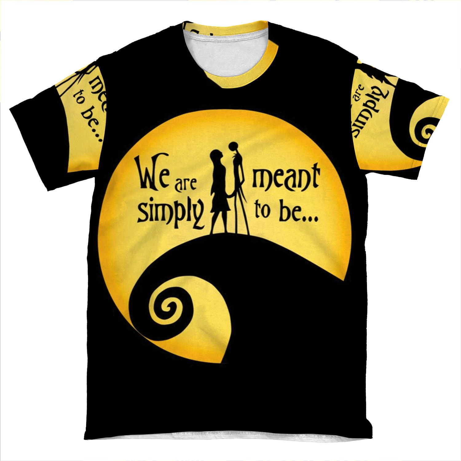 Jack And Sally AOP T-shirt Tee