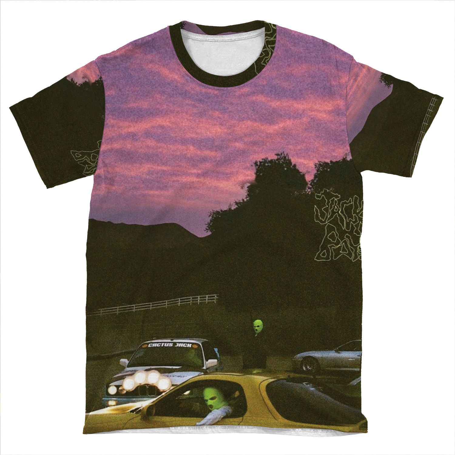 Jack Boys Travis Scott AOP T-shirt Tee