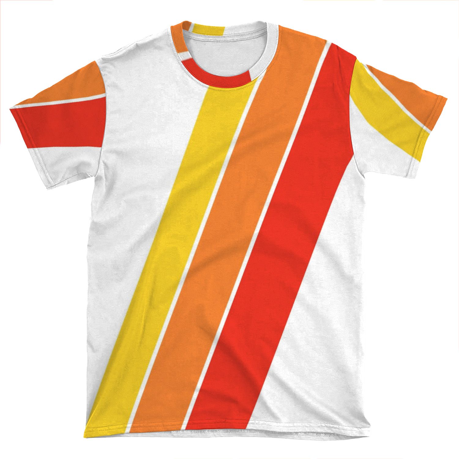 Japanese Racing Stripes AOP T-shirt Tee