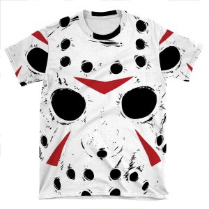 Jason Voorhees Mask AOP T-shirt Tee