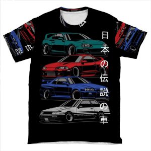 Jdm Legends AOP T-shirt Tee