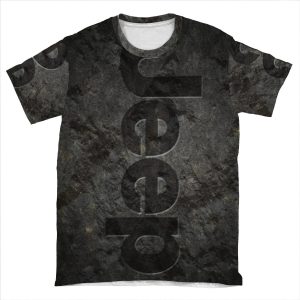 Jeep Rock Logo AOP T-shirt Tee