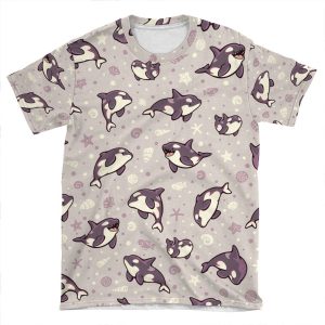Jelly Bean Orcas AOP T-shirt Tee