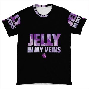 Jelly In My Veins AOP T-shirt Tee