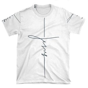Jesus Cross - Theme AOP T-shirt Tee