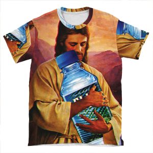 Jesus Fiji AOP T-shirt Tee