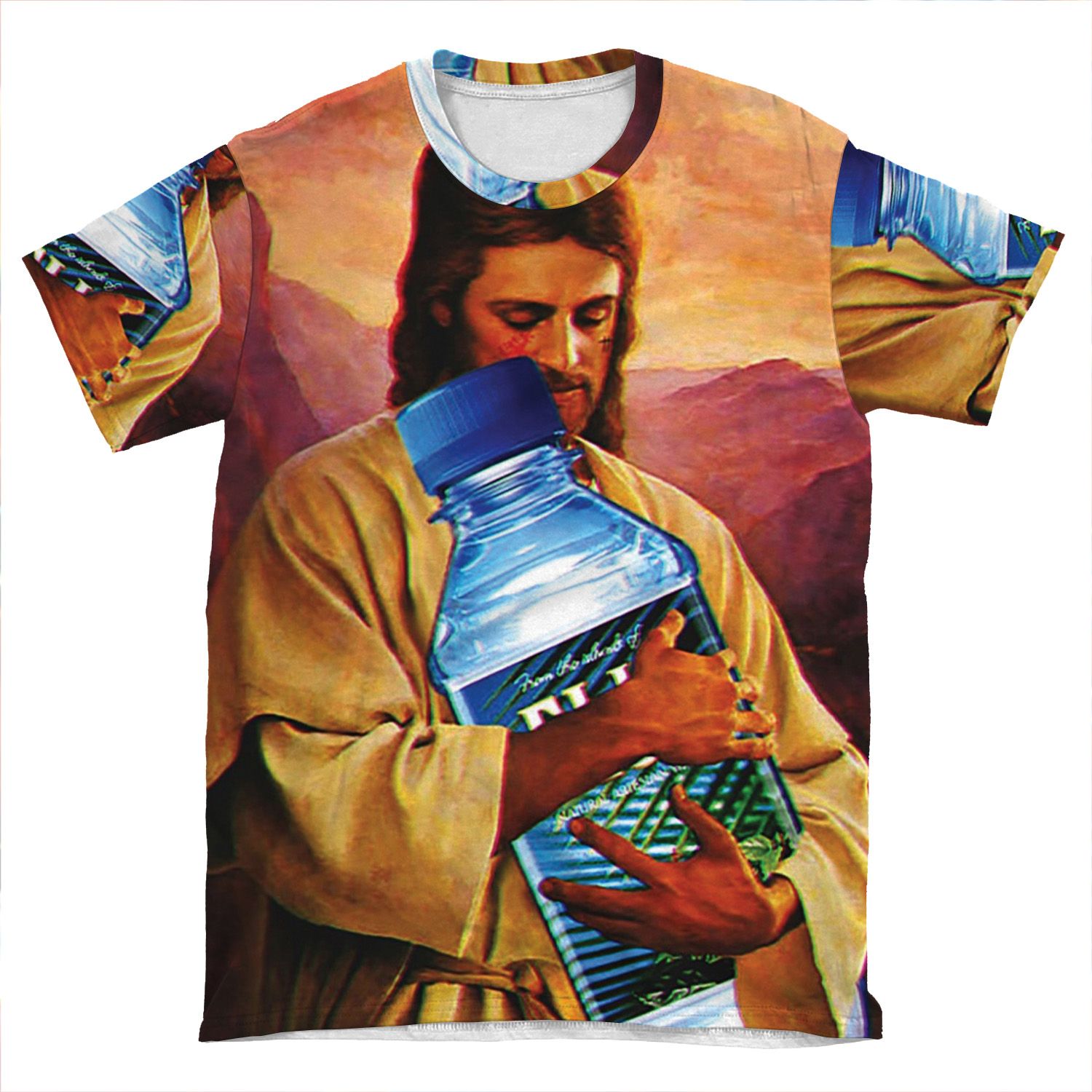 Jesus Fiji AOP T-shirt Tee