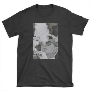 JFK Smoking T-shirt Tee