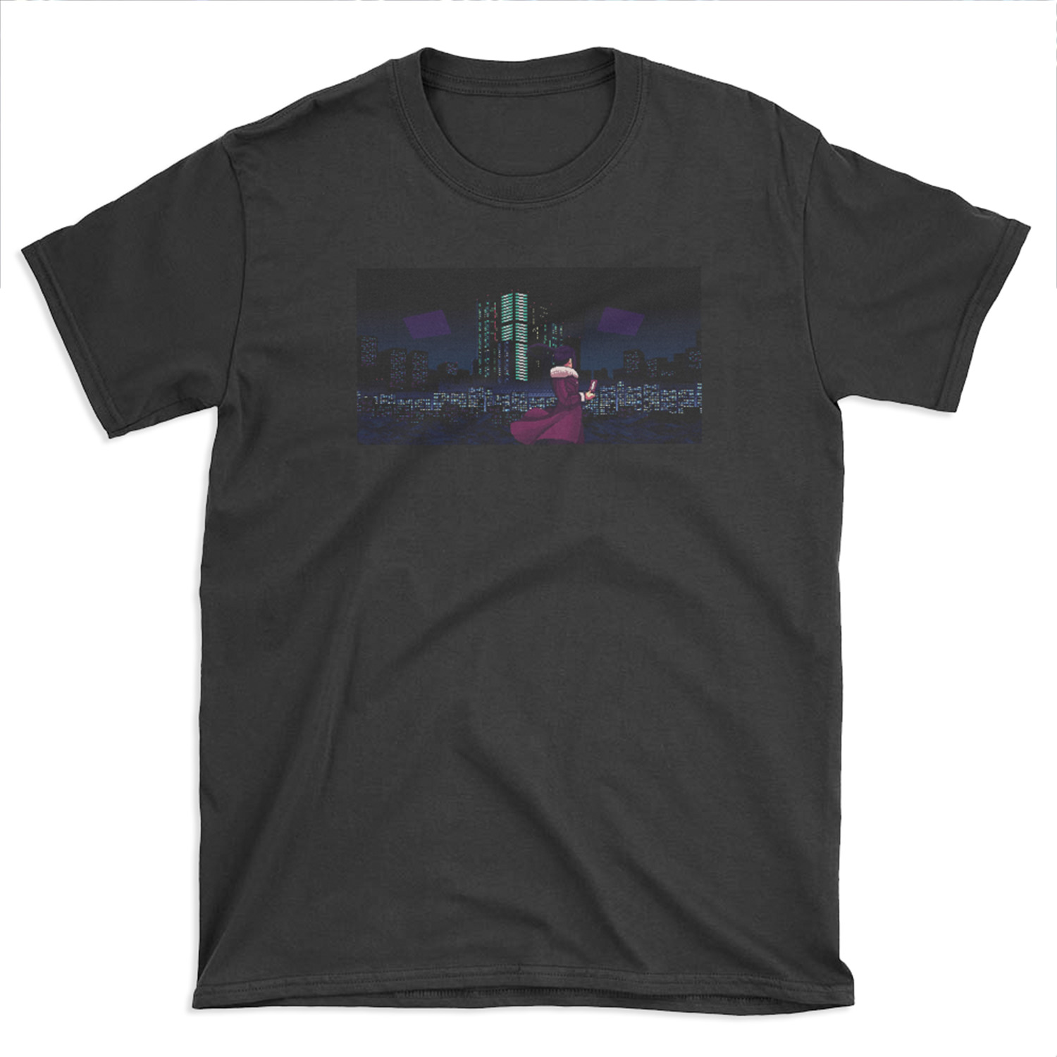 Jill Stingray VA-11 HALL-A Glitch City T-shirt Tee