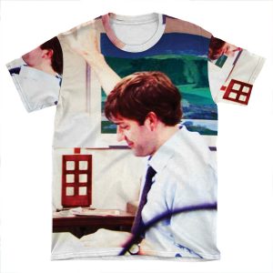 Jim & Pam Matching S - Jim AOP T-shirt Tee