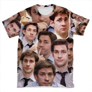 Jim Makes The Face AOP T-shirt Tee