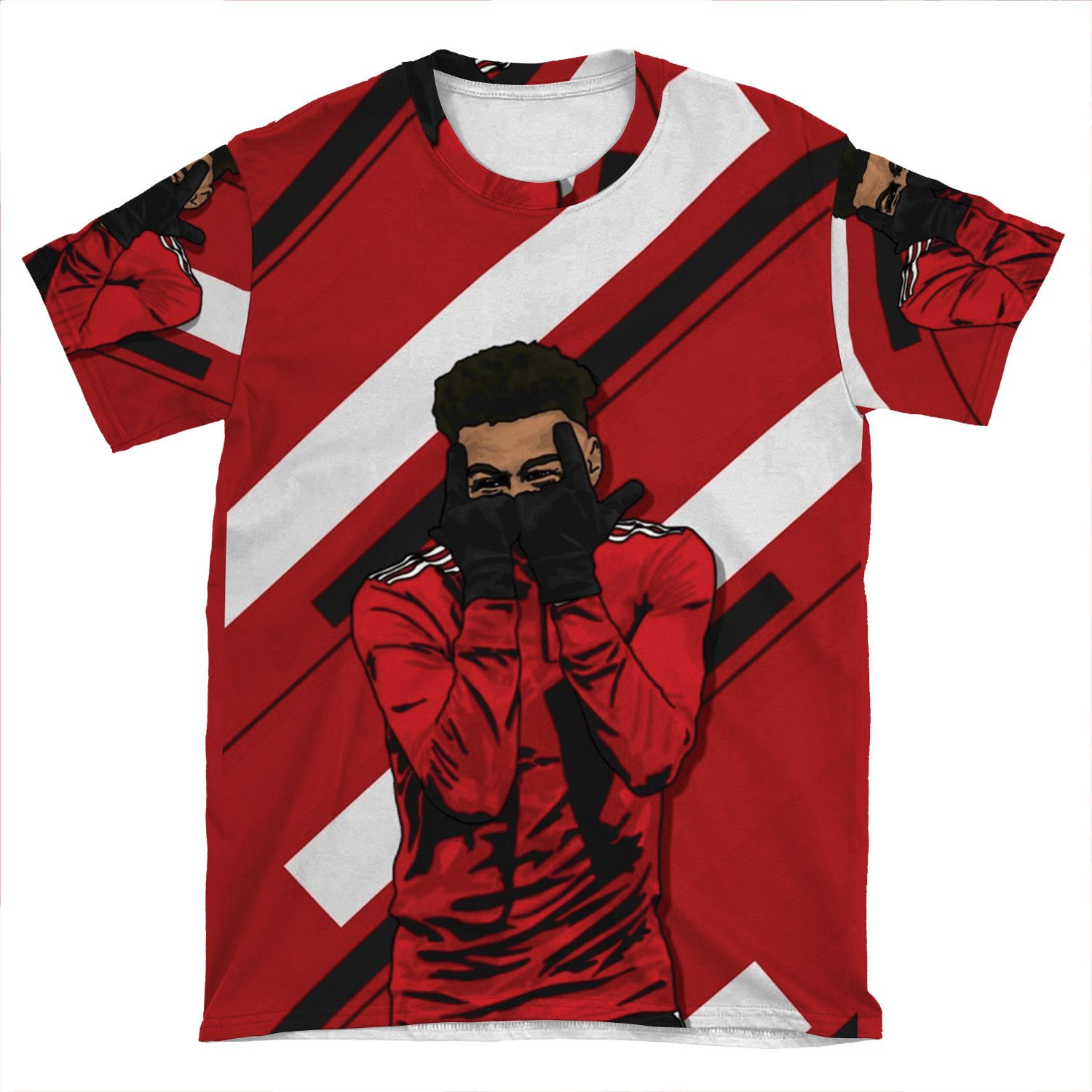 Jlingz Celebration AOP T-shirt Tee