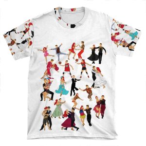 Joe Sugg And Dianne Buswell - Dances AOP T-shirt Tee