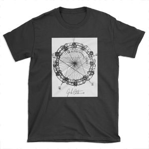 John Coltrane Chord Changes Mandala (dark design) T-shirt Tee