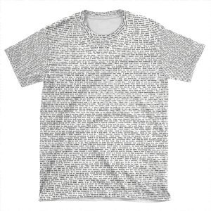 John Mulaney: Kid Gorgeous Script AOP T-shirt Tee