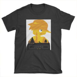 Johto Region- Gold Vers. T-shirt Tee