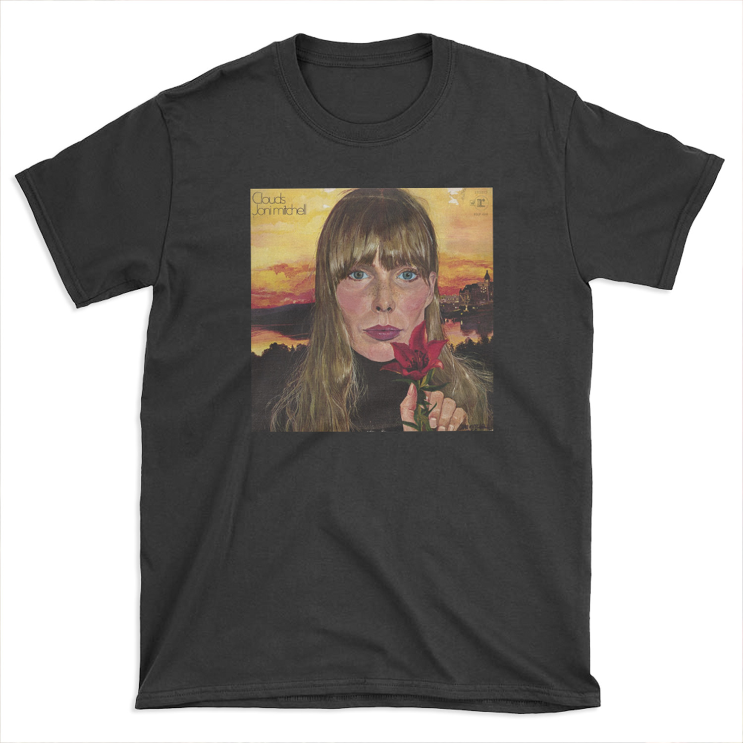 Joni Mitchell Clouds T-shirt Tee