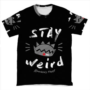 Jughead Stay Weird AOP T-shirt Tee