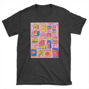 Juice Box Print T-shirt Tee
